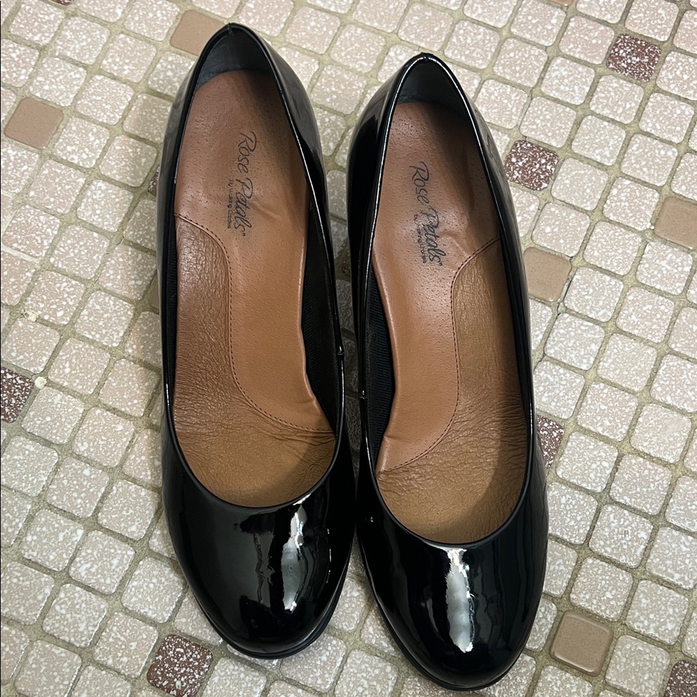 Black Patent Leather heels